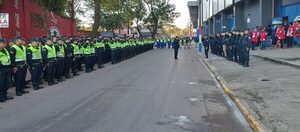 POLICÍA MOVILIZA 4.000 EFECTIVOS PARA EL PARTIDO DE LA SELECCIÓN Y DISPONE ALERTA EN TODO EL PAÍS PREVIENDO FESTEJOS