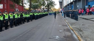 Policía despliega 4.000 efectivos para el partido Paraguay vs. Ecuador