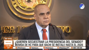 ¿Quieren secuestrar la presidencia del Senado? Movida de HC para que Bachi se instale hasta el 2028