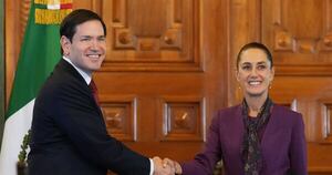 La Nación / México y EE. UU. afirman su “respeto a la soberanía” durante visita de Rubio