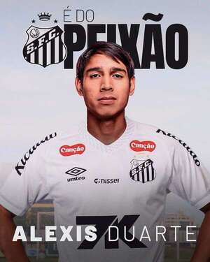 Pulpito Duarte engrosa la lista de paraguayos en Santos - Fútbol - ABC Color