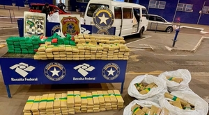 Más de 1,6 toneladas de marihuana paraguaya incautadas en la frontera