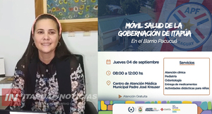 MÓVIL SALUD LLEGA AL BARRIO PACU CUA CON ATENCIÓN MÉDICA GRATUITA