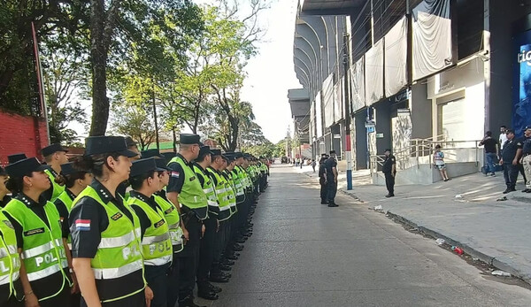 Fuerte dispositivo de seguridad para el partido decisivo de la Albirroja ante Ecuador