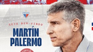 Martín Palermo, nuevo entrenador del Fortaleza