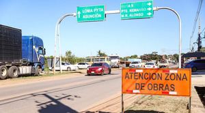 Popular / Oñemboty acceso al aeropuerto Silvio Pettirossi en Luque