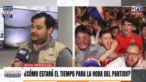 ¿Sin lluvias para la hora del partido? Preparate con pilotines y un abrigo porque bajará la temperatura