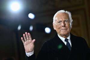 Muere el italiano Giorgio Armani, creador de un imperio de la moda - Mundo - ABC Color
