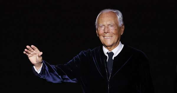 La Nación / Falleció el diseñador italiano Giorgio Armani a los 91 años