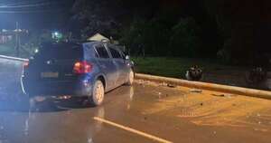 Diario HOY | Bioquímica manejaba ebria y protagonizó accidente cerca del nuevo Hospital de Itapúa