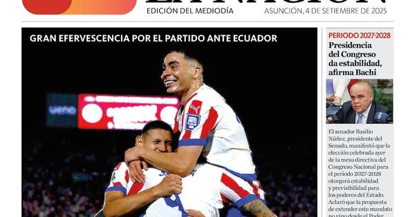 La Nación / LN PM: edición mediodía del 4 de setiembre