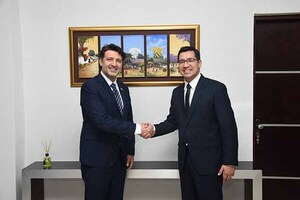 Embajador de Israel visita la Gobernación del Alto Paraná | DIARIO PRIMERA PLANA