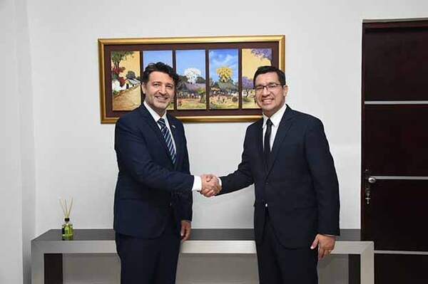 Embajador de Israel visita la Gobernación del Alto Paraná | DIARIO PRIMERA PLANA