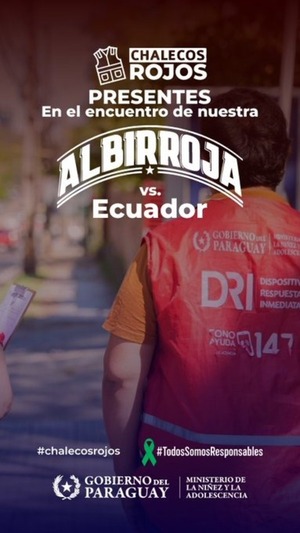MINNA despliega operativo para proteger a menores en el Defensores del Chaco - ADN Digital