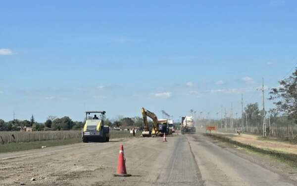 Ruta PY01: continúa mejoramiento en el peaje de Itá y la circunvalación de Paraguarí - Nacionales - ABC Color