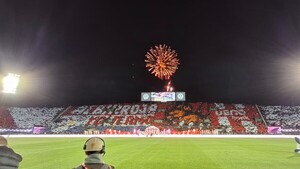 Así fue el fabuloso mosaico para la Albirroja