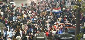 El interior del país también vibró con la clasificación de Paraguay - Nacionales - ABC Color