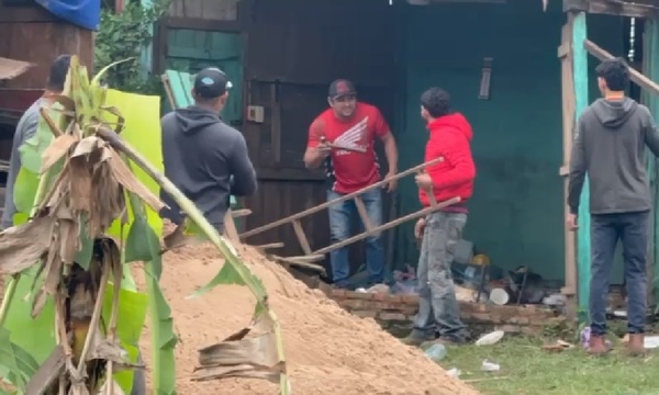 Familia denuncia desalojo irregular en terreno municipal del barrio Santa Lucía - OviedoPress