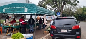 Pese al feriado, feriantes de Nueva Alborada ofrecieron sus productos en Encarnación