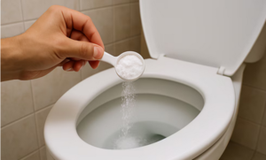 Para qué sirve tirar sal y bicarbonato de sodio al inodoro