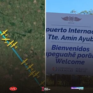 CONFLICTO POR SUPERPOSICIÓN DE ESPACIOS AÉREOS ENTRE POSADAS Y ENCARNACIÓN - «TVS DIGITAL»