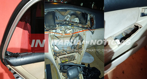 CARNEARON UN AUTOMÓVIL EN PLENO CENTRO DE ENCARNACIÓN
