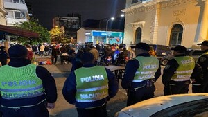Detienen a 17 cuidacoches durante operativo en el Defensores del Chaco