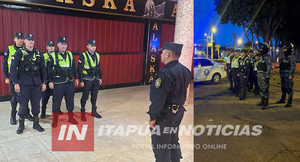 POLICÍA REFUERZA CONTROLES EN OPERATIVO “ANTI PIRAÑITAS”