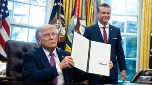 Trump oficializa el regreso del Departamento de Guerra de EEUU