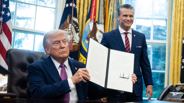 Trump oficializa el regreso del Departamento de Guerra de EEUU