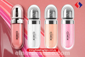 Labios irresistiblemente radiantes con productos de la marca Kiko Milano en el e-commerce de Shopping China Importados - El Nordestino