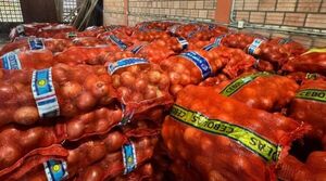 DNIT incauta más de 41 toneladas de tomates y cebollas en Ñemby