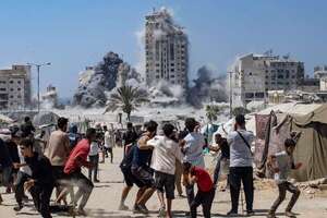 Israel confirma haber bombardeado otro edificio de gran altura en ciudad de Gaza - Mundo - ABC Color
