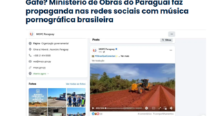 Video: MOPC causa polémica en Brasil al promocionar obra con música obscena