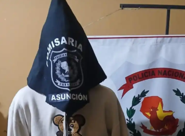 Capturan a joven militar y a menor de edad tras asaltar a conductor de plataforma en Asunción