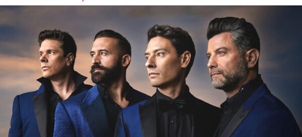 Il Divo inicia gira mundial en casa