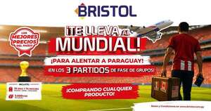 La Nación / ¡Bristol te lleva al mundial para alentar a Paraguay!