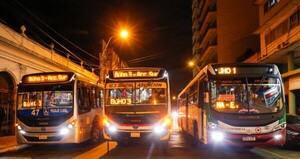 Búho 3 inicia recorrido nocturno entre Asunción y Ñemby - El Trueno