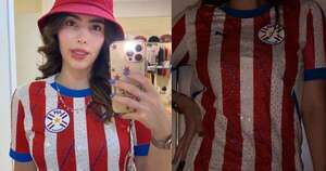 La Nación / Sofi Gould y la camiseta que cambió la moda albirroja: “Antes de mí no existía”