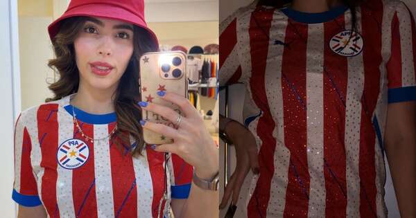 La Nación / Sofi Gould y la camiseta que cambió la moda albirroja: “Antes de mí no existía”