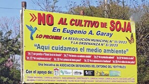 Vetaron a sojeros en una comuna guaireña