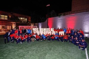 Versus / La Albirroja festejó la clasificación al Mundial con una cena especial