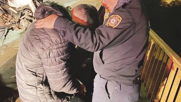 Policía salvó a un joven y dice que fue obra de Dios