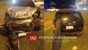 CONDUCTOR ALCOHOLIZADO PROVOCÓ GRAVE ACCIDENTE EN ENCARNACIÓN