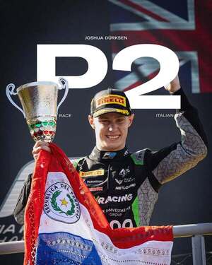 Popular / (GALERÍA) ¡Un capo! Joshua Duerksen terminó segundo en el gran premio de Monza