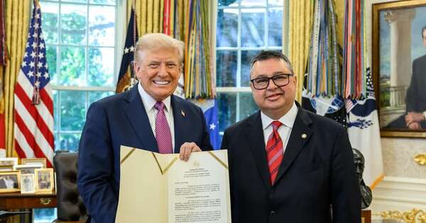 Diario HOY | Leite presenta cartas credenciales a Trump en la Casa Blanca
