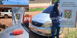 DETIENEN A PRESUNTO LADRÓN Y RECUPERAN PARLANTE HURTADO EN CAMBYRETÁ