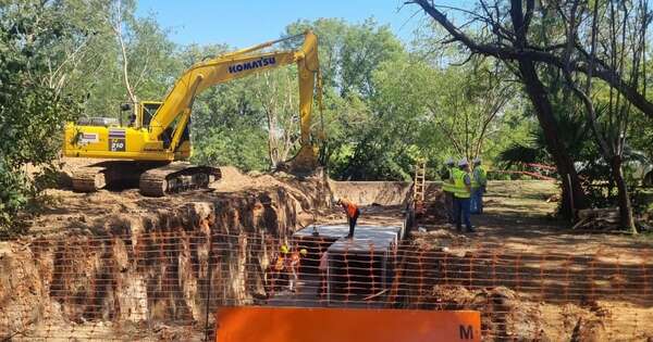La Nación / Avanzan en Luque las obras del Corredor Vial Las Residentas