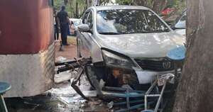 Diario HOY | Accidente en Franco: chocó a una mujer y su casilla para luego impactar contra un árbol