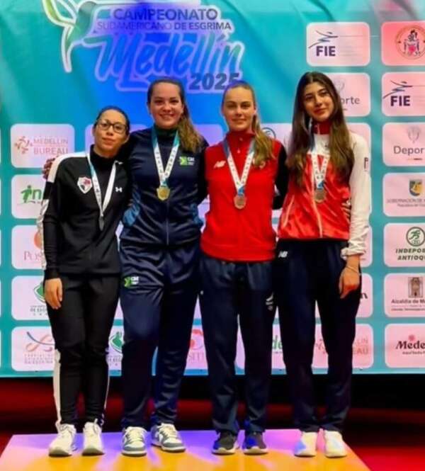 Esgrima: Janine Hanspach, bronce en Colombia - Polideportivo - ABC Color
